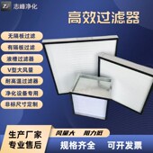 高效空气过滤器送风口有隔板无隔板传递窗工作台风淋室过滤耐高温