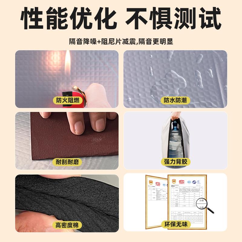隔热棉保温棉耐高温防火层防晒膜遮阳光房屋顶楼顶铝箔板自粘材料