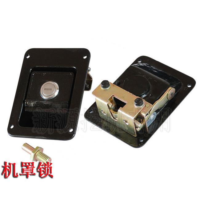 新源65/75胶轮式挖土机配件 侧门机盖锁 邉盖机罩锁 工具箱侧门锁