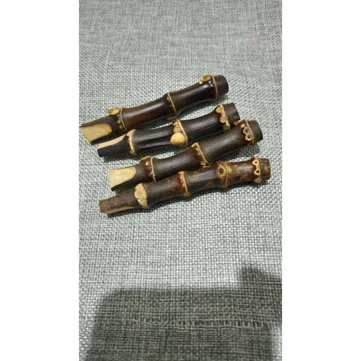 天然紫竹手工烟嘴卷烟烟斗男士用竹制老玉竹烟具
