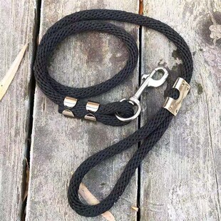 狗狗牵引带马犬东德德牧大型犬遛狗绳宠物家用牵引绳狗不锈钢配件