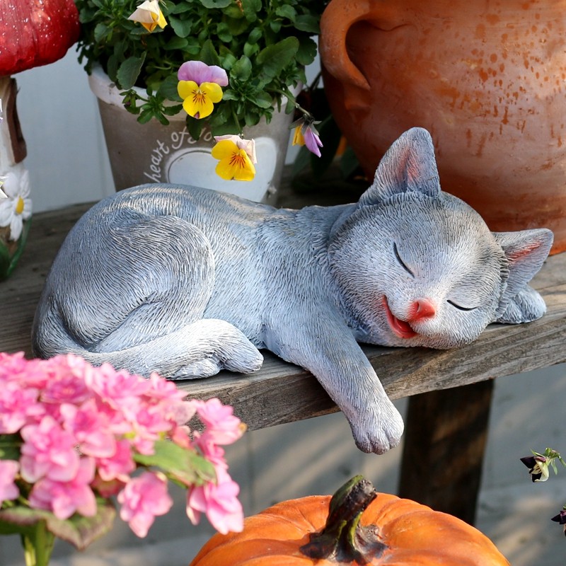 创意家居饰品客厅桌面猫咪欧式房间布置装饰品摆设户外 庭院摆件,家居饰品,户外/庭院摆件,淘宝优惠券,粉丝福利购,淘宝优惠卷