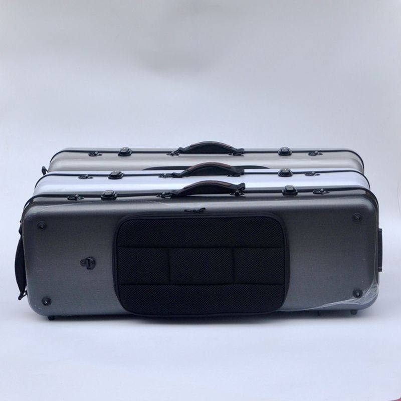 碳纤维中提琴方盒轻便双肩背带谱袋抗压防摔水航空托运15 16英寸