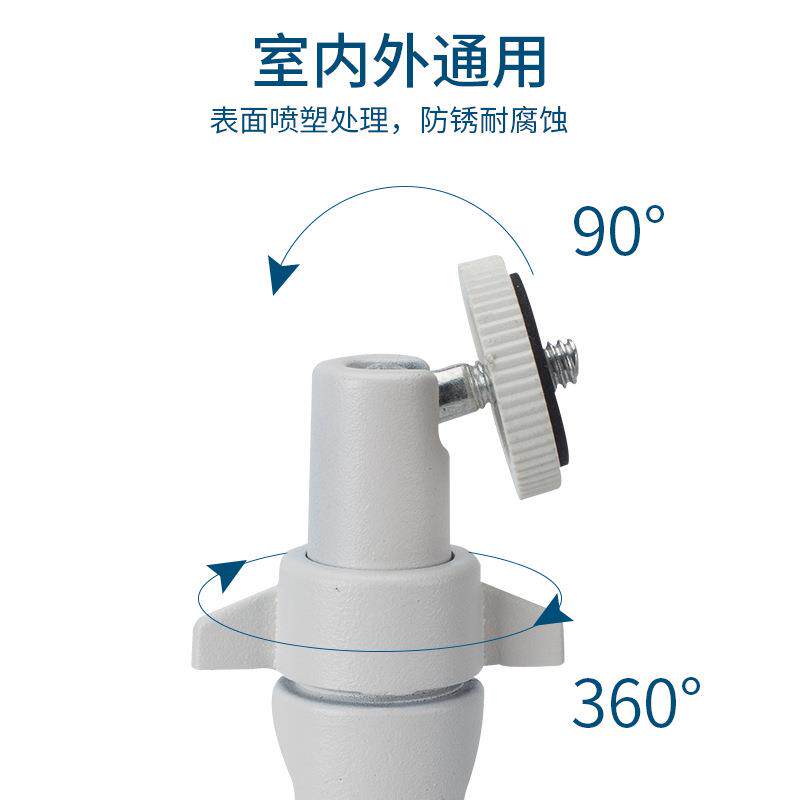 监控摄像机支架海康大华通用支架DS-1203ZJ吊壁装室外铝合金支架