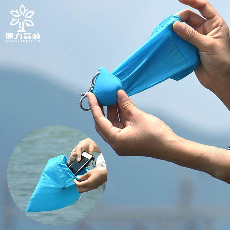 便携束口行李箱收纳袋户外旅行抽绳折叠包可随身迷你水滴防水