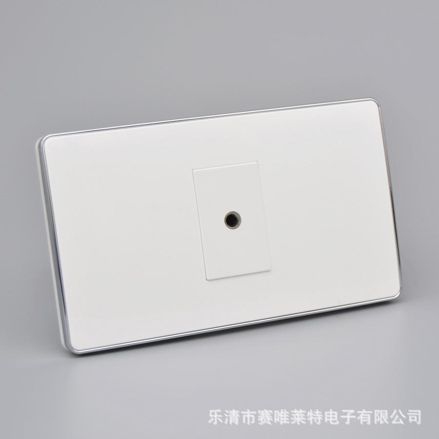 120型免焊耳机孔插座3.5mm单孔耳机音频模块面板3.5音箱插口插座