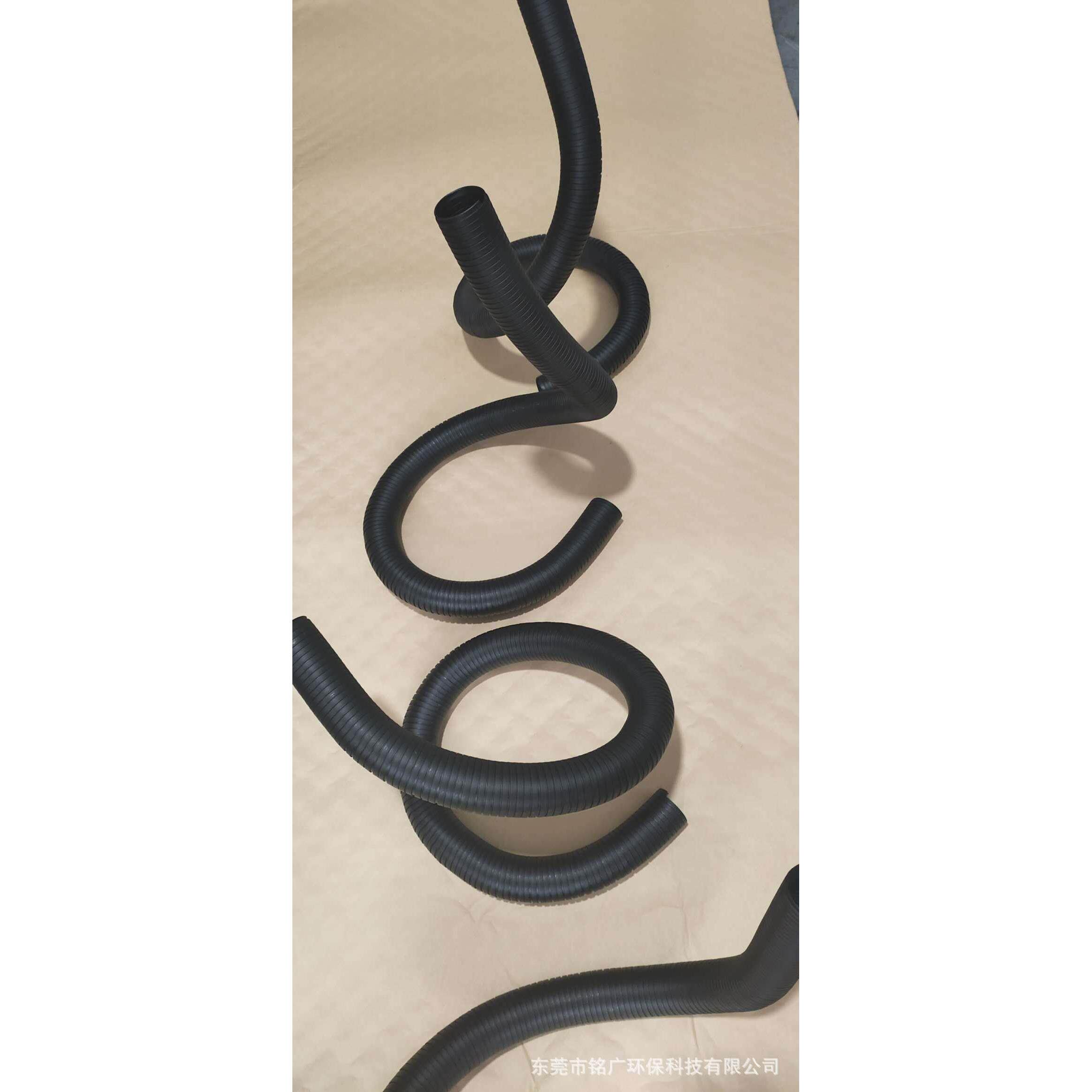防静电扣管PVC扣管PE绕线管烟雾净化器吸烟管焊锡排烟管风管