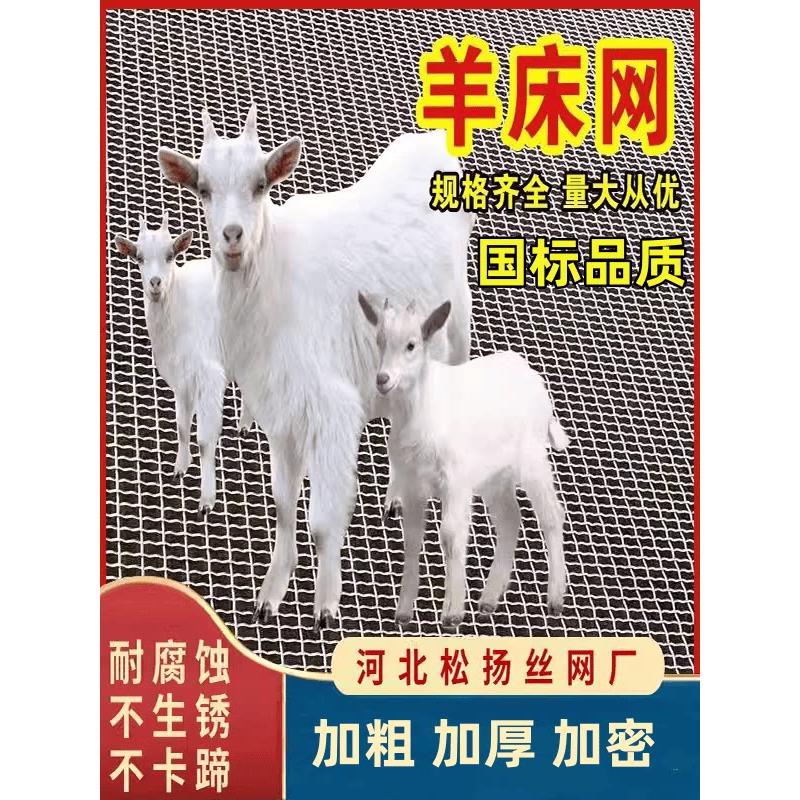热浸镀锌钢丝羊床漏粪网鸡鸭鹅漏粪底网养羊钢丝网养殖网围网铁丝