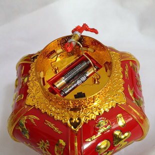 小灯笼挂饰过新年装饰发光带灯电池款儿童手提国庆节喜庆节日灯龙
