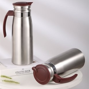 不锈钢冷水壶耐高温家用防爆防摔泡茶壶大容量凉水杯凉白开水杯壶