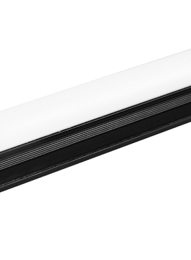 led光管T5一体化日光灯黑色外壳火锅店装饰三色变光支架全套灯管