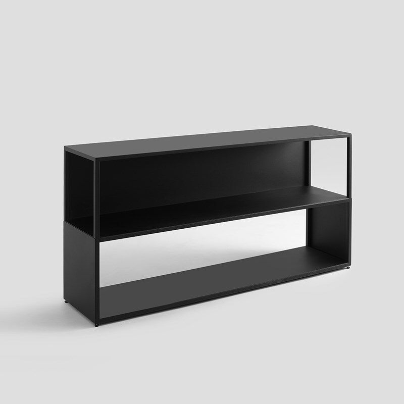 工业风铁艺置物架创意书架简约玄关桌靠墙窄边桌办公室沙发侧边柜