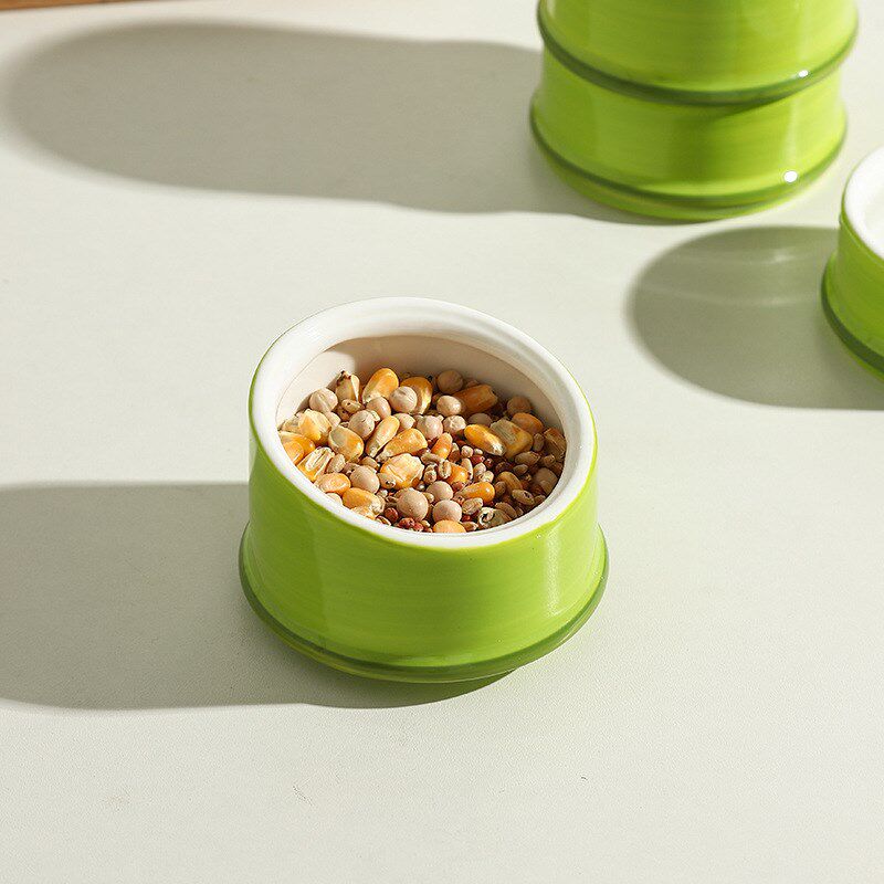 8玖-竹子陶瓷碗鹦鹉食食盆鸟杯食盒食碗水碗学吃宠物防打翻鸟用,宠物/宠物食品及用品,鼠类喂食器,淘宝优惠券,粉丝福利购,淘宝优惠卷