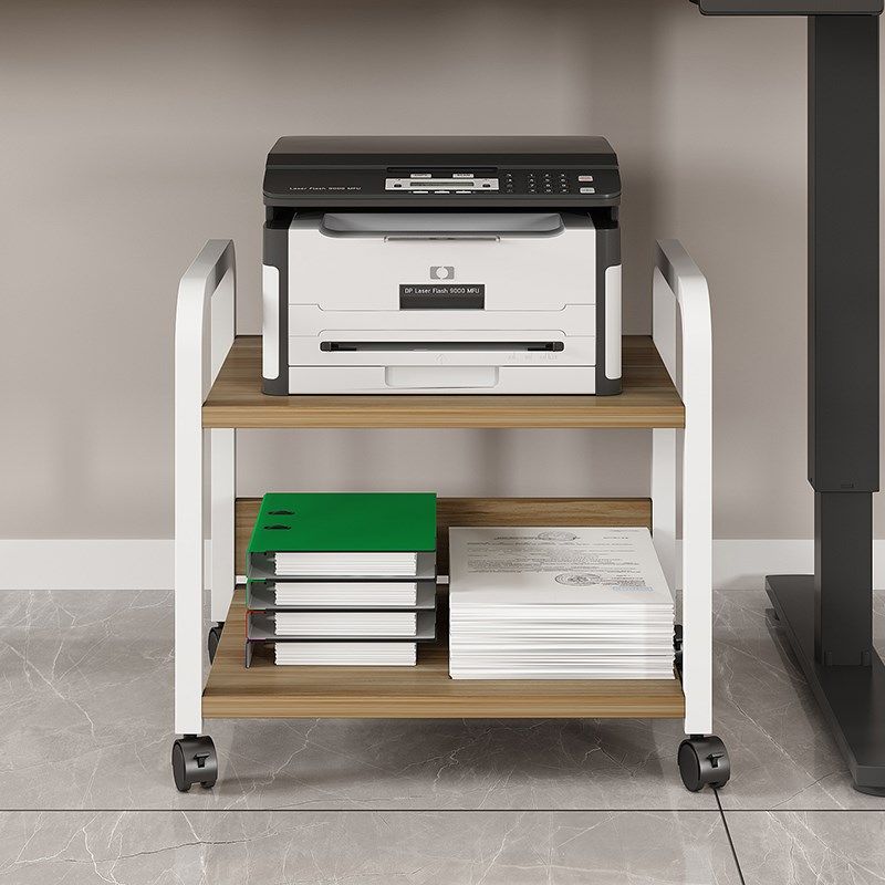 36种尺寸桌下打印机置物架文件收纳架主机托架办公室储物架扫描仪