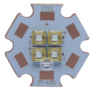 10W12W光宏LED紫光3535灯珠紫外固化3V6V12V油墨验钞模组CREE光源