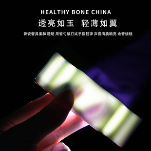 骨瓷筷架金边双人公筷子架托陶瓷勺子筷托架垫摆收纳酒店logo轻奢