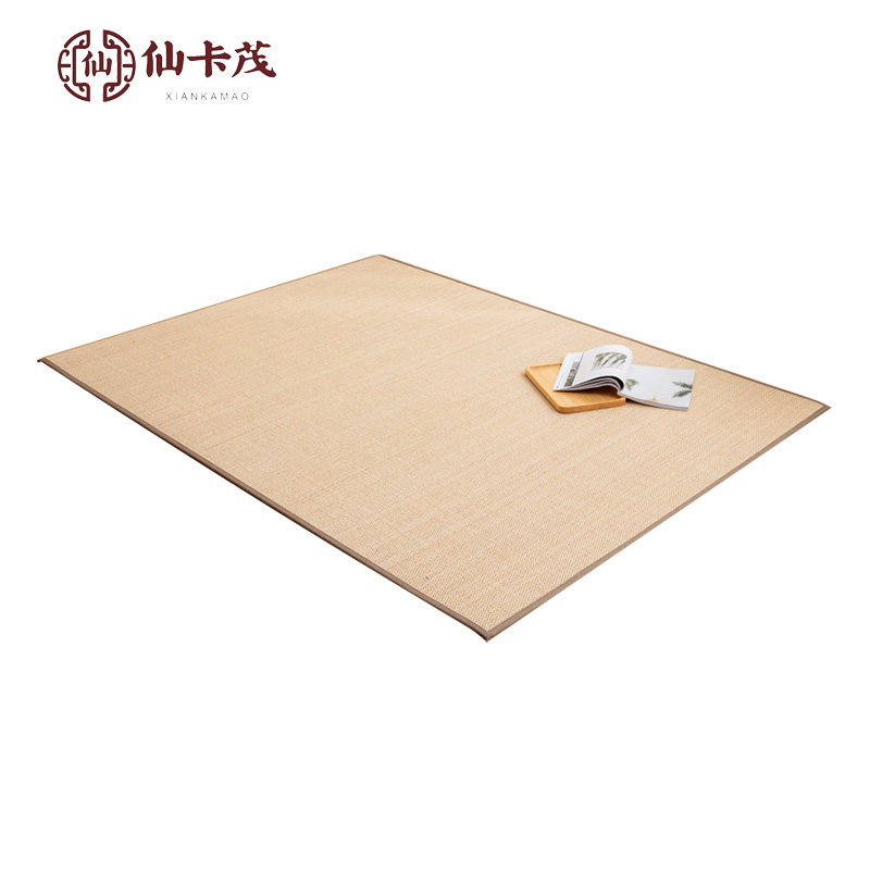 日式竹编地垫榻榻米地毯客厅卧室家用凉席飘窗垫阳台打坐茶桌定制,居家布艺,地毯,淘宝优惠券,粉丝福利购,淘宝优惠卷