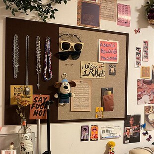 毛毡板墙贴diy免打孔照片墙氛围感背景墙客厅记事板卧室留言装饰