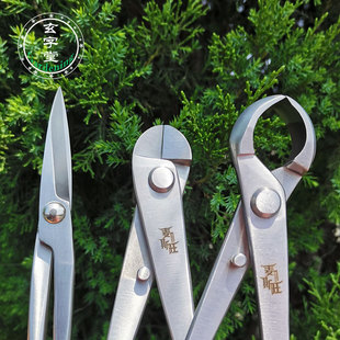 麦斯旺叶芽剪不锈钢球节剪叉枝剪断线钳破杆钳拉丝钳盆景工具