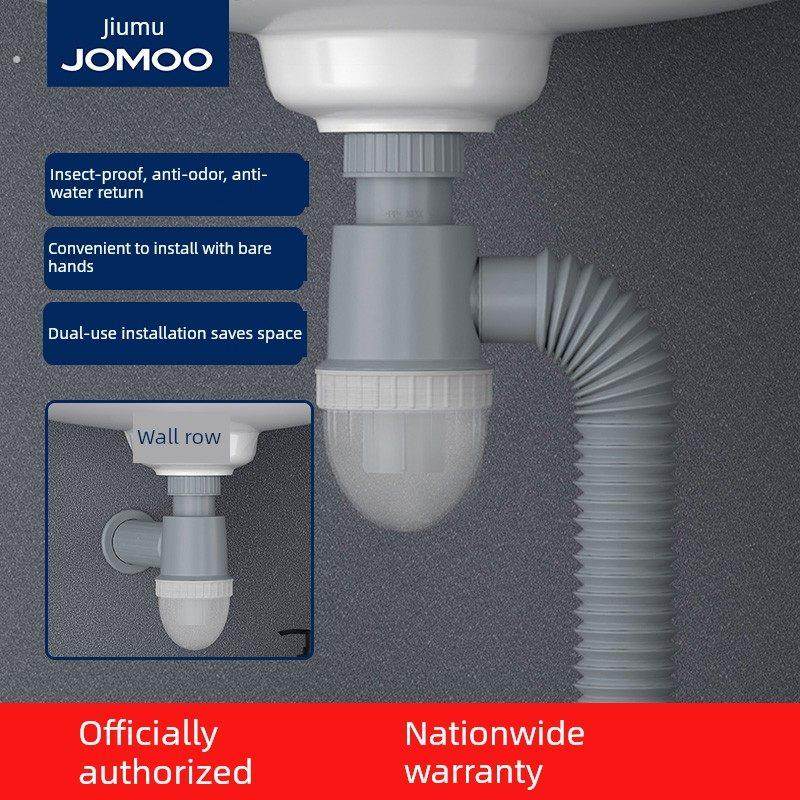 九牧墙排洗脸盆防臭下水管软管台盆面盆手池排水管道下水器配件,家装主材,脸盆配用件,淘宝优惠券,粉丝福利购,淘宝优惠卷