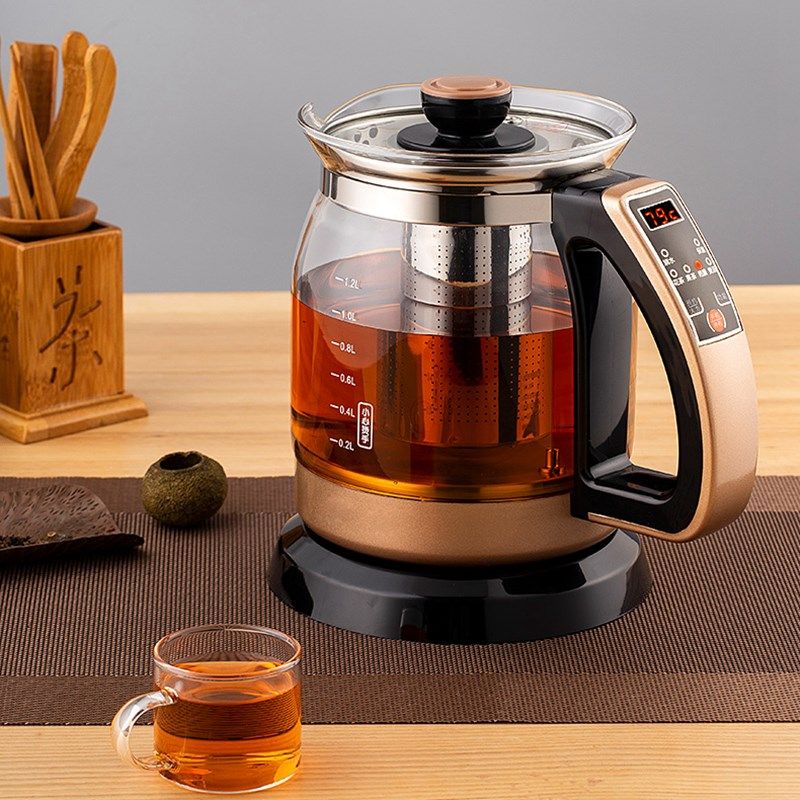 智能养生壶全自动加厚玻璃电煮茶壶煎药壶电热壶中药壶黑茶煮茶器,厨房电器,养生壶/煎药壶/养生杯,淘宝优惠券,粉丝福利购,淘宝优惠卷