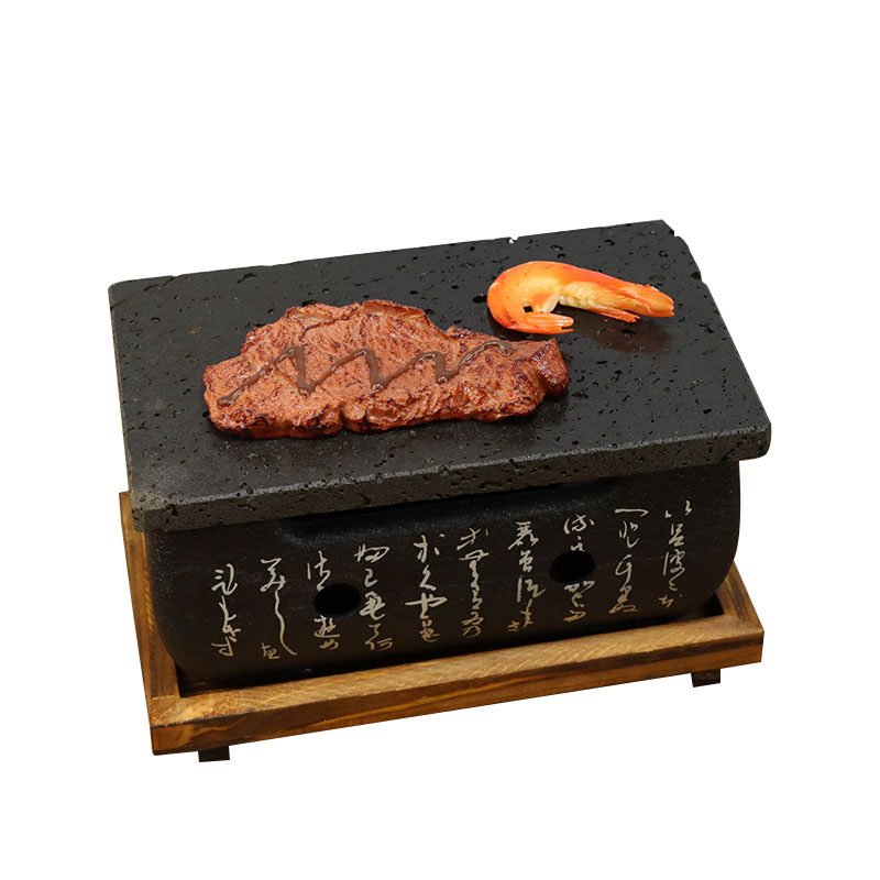 火山石板烧烤盘岩石牛扒加热西餐石煎盘明火加热不裂火山石烧烤炉,厨房/烹饪用具,烧烤盘,淘宝优惠券,粉丝福利购,淘宝优惠卷
