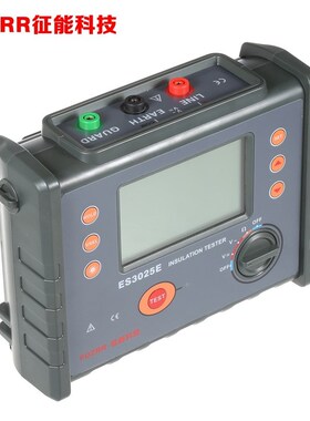 征能ES3025E多功能数字式绝缘电阻测试仪表5000V征能