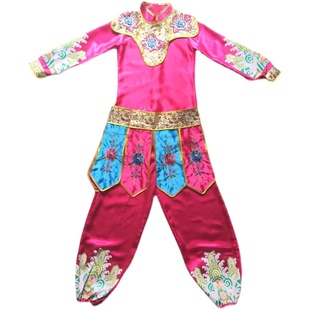 第九届小荷风采刀马旦舞蹈儿童戏曲演出服京豫剧花木兰戏曲表演服