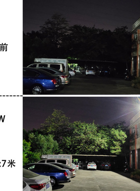 LED路灯头户外防水防雷挑臂小区厂区工程照明220V接电50W100W150W