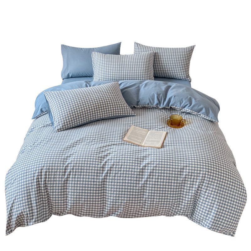 纯棉被套单件全棉水洗棉被罩150x200单人学生宿舍床品被单被芯罩