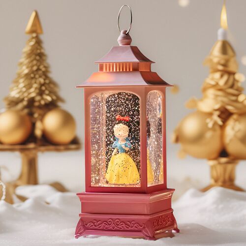 白雪公主水晶球音乐盒八音盒飘雪花女孩女儿童十岁生日礼物小公主