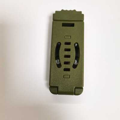 军绿色小号背夹  K鞘夹  刀套背夹
