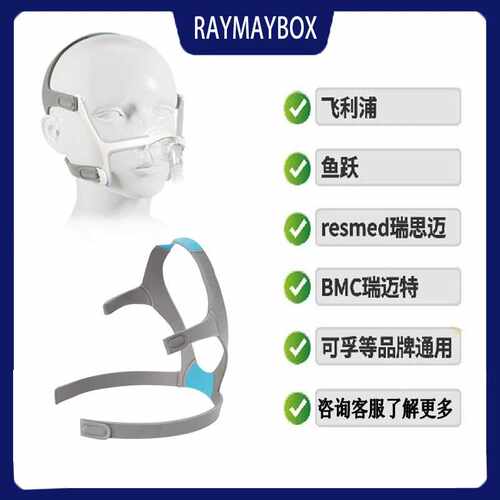 舒适通用款CPAP绑带适用于AirFit F20 / AirTouchF20面罩头带头绳