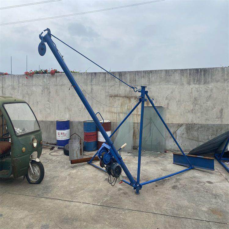 扒杆吊建筑盖房上料提升机斗车混凝土起吊快速多功能现浇屋顶吊机