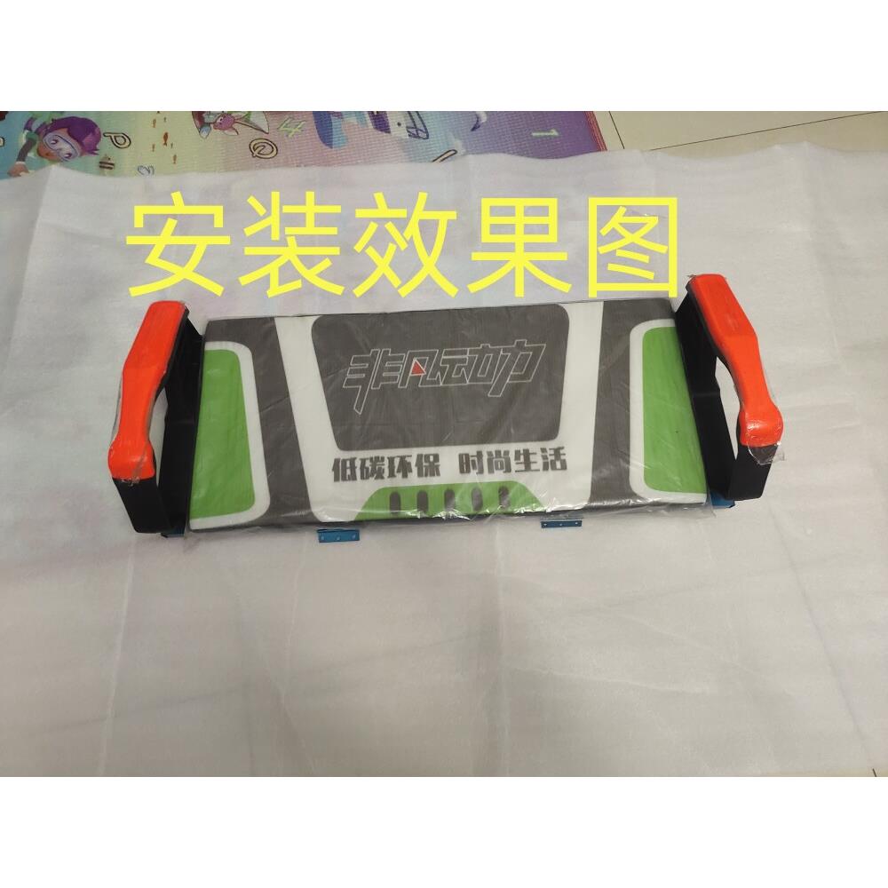 电动三轮车坐桶支架铁架框架方架坐架加固海绵坐垫一套带合页翻斗
