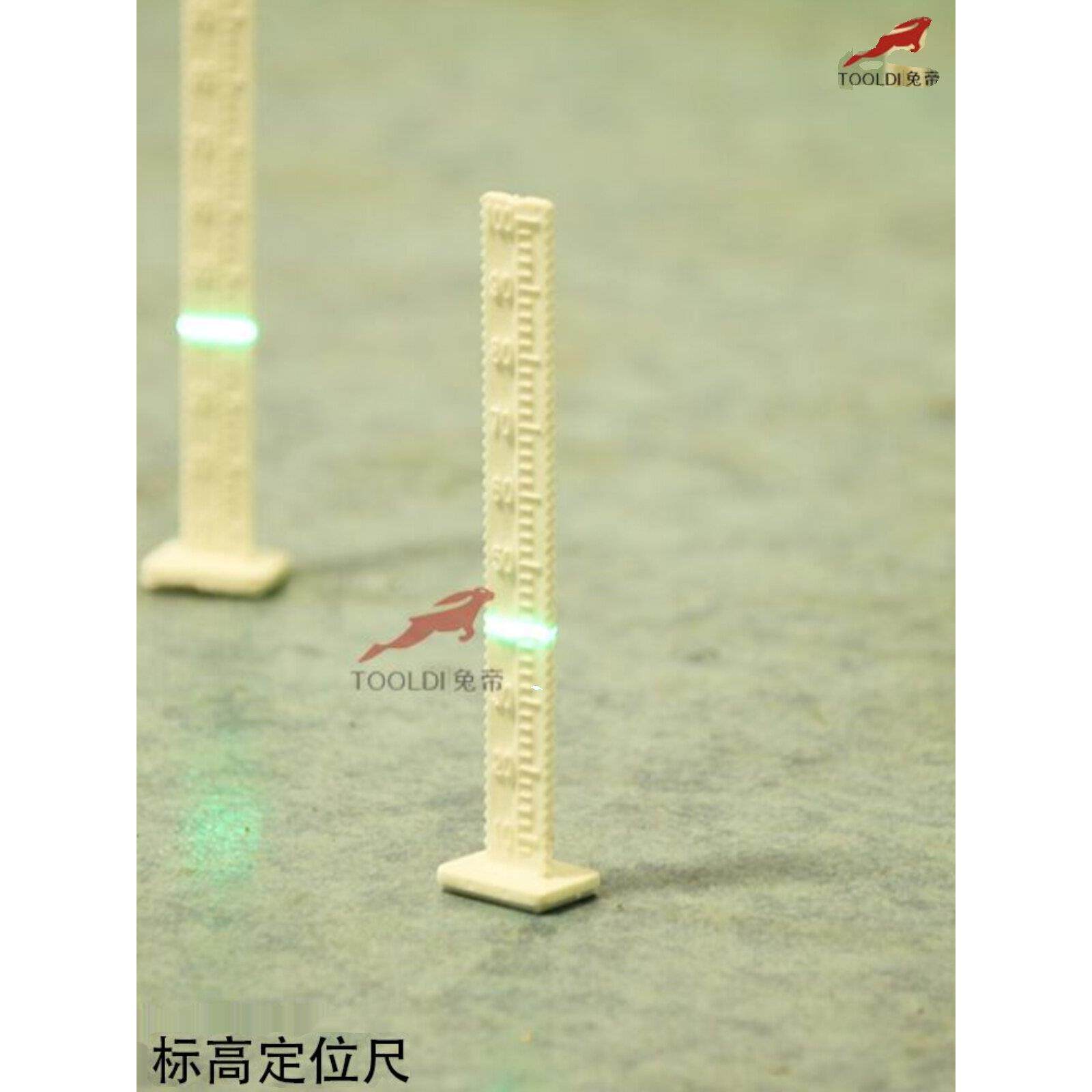 兔帝石膏基自流平水泥施工工具用水平标高尺 标高打点尺高度标注