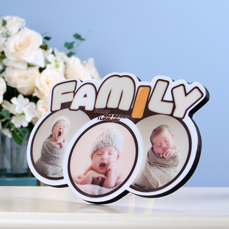 创意儿童挂墙相框定制水晶宝宝摆台儿童摆件制作新生儿照片相架片,家居饰品,相框/画框,淘宝优惠券,粉丝福利购,淘宝优惠卷