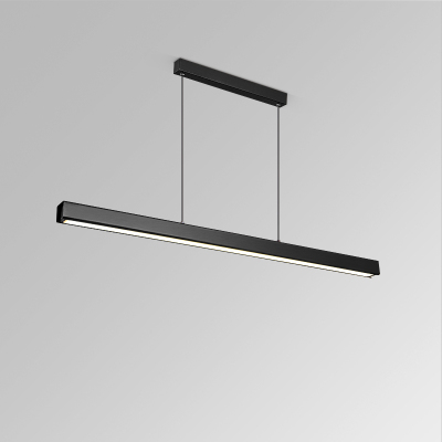 至御 餐厅吊灯极简一字长条灯餐桌灯现代卧室吧台灯办公室灯4722
