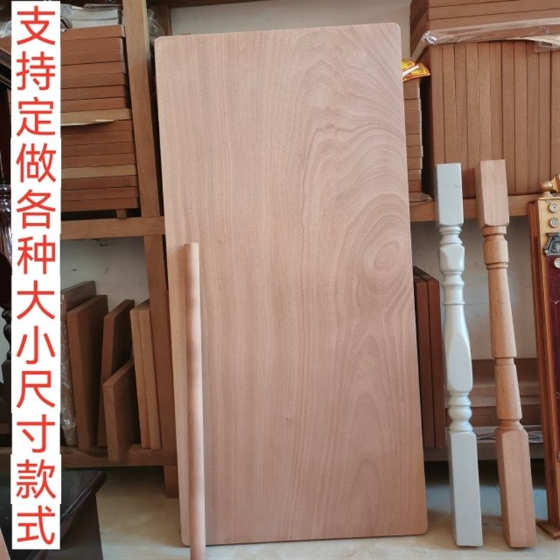 独木整板家用和面擀面板揉面赶面案板菜板实木砧板乌檀木大号特大