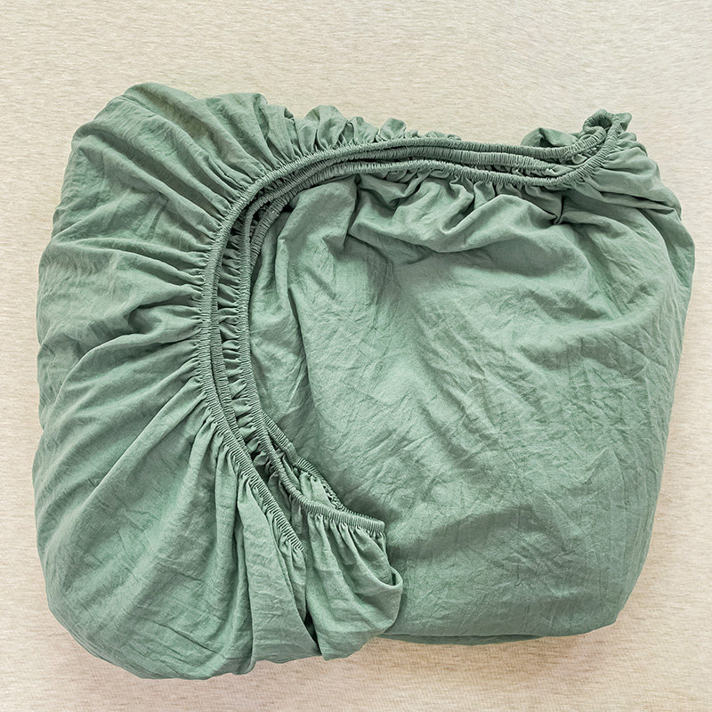 纯色水洗棉床笠单件防滑固定全包床垫罩三件套学生宿舍防尘保护罩,床上用品,床笠,淘宝优惠券,粉丝福利购,淘宝优惠卷