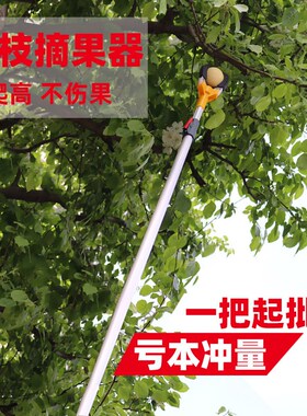 三爪高空摘果器伸缩杆采摘水果加长果蔬采摘器高枝摘果器