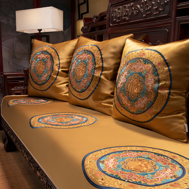 沙发巾中式红木沙发盖巾家用垫子四季通用防滑盖布实木家具垫定制,居家布艺,沙发垫,淘宝优惠券,粉丝福利购,淘宝优惠卷