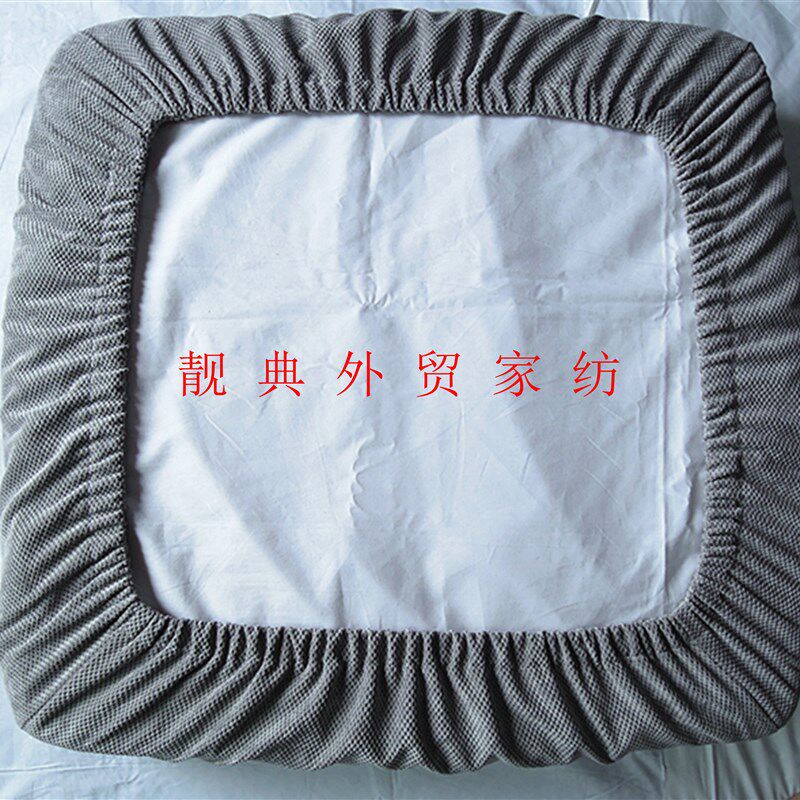 定制床笠式防滑耐磨麂皮绒沙发套 沙发笠 防滑套 靠背套订做免邮