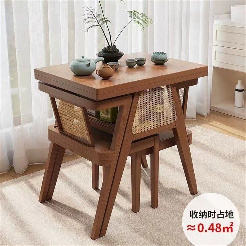 阳台小桌椅三件套实木一桌二椅创意休闲喝茶桌椅组合小户型长方形,商业/办公家具,茶台/茶桌,淘宝优惠券,粉丝福利购,淘宝优惠卷