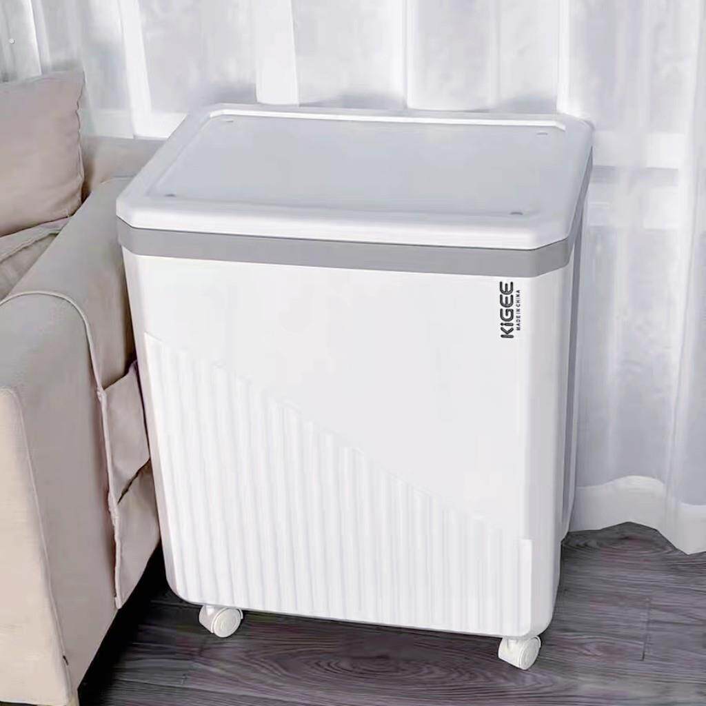 衣服收纳箱大容量超大翻盖免安装塑料整理筐被子衣物玩具储物柜子