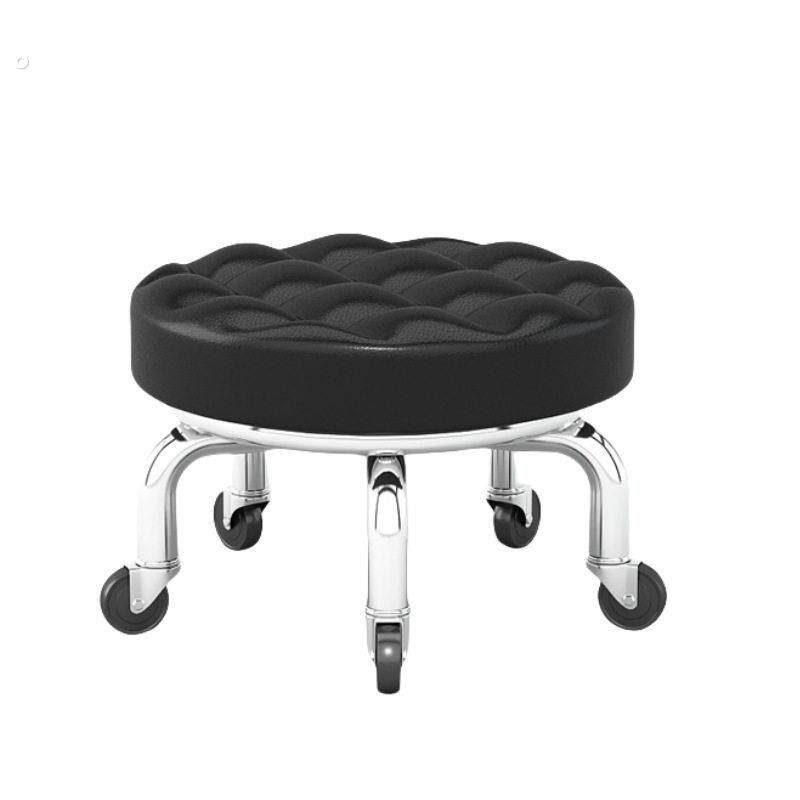 万向轮小凳子承重300斤成人大人带滑轮矮凳可移动带轮子椅子静音