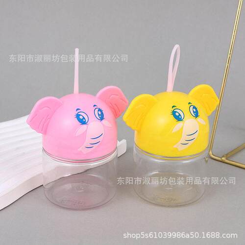 JRS现货1p00ml卡通糖et塑料塑料食品果水晶泥史姆莱包装