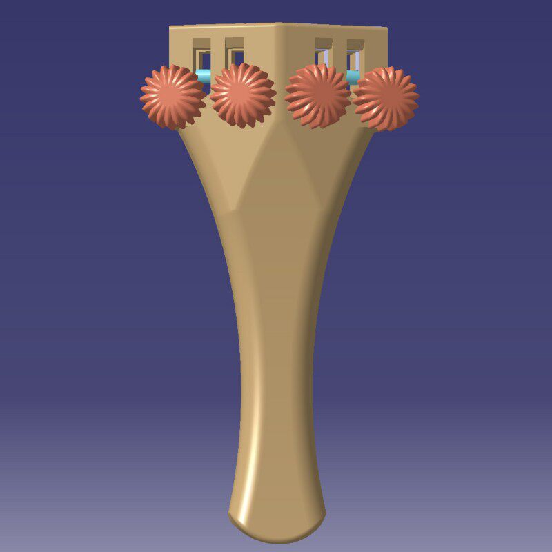 索雅特超越机械弦轴小提琴机械调音拉弦板大提琴机械调音拉弦板