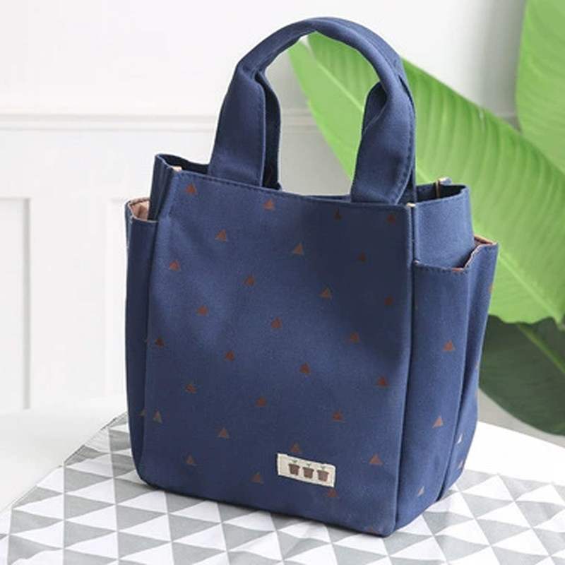2019升级版加厚帆布带扣便当包饭盒包袋妈咪手提小拎包雨伞包,收纳整理,饭盒袋,淘宝优惠券,粉丝福利购,淘宝优惠卷