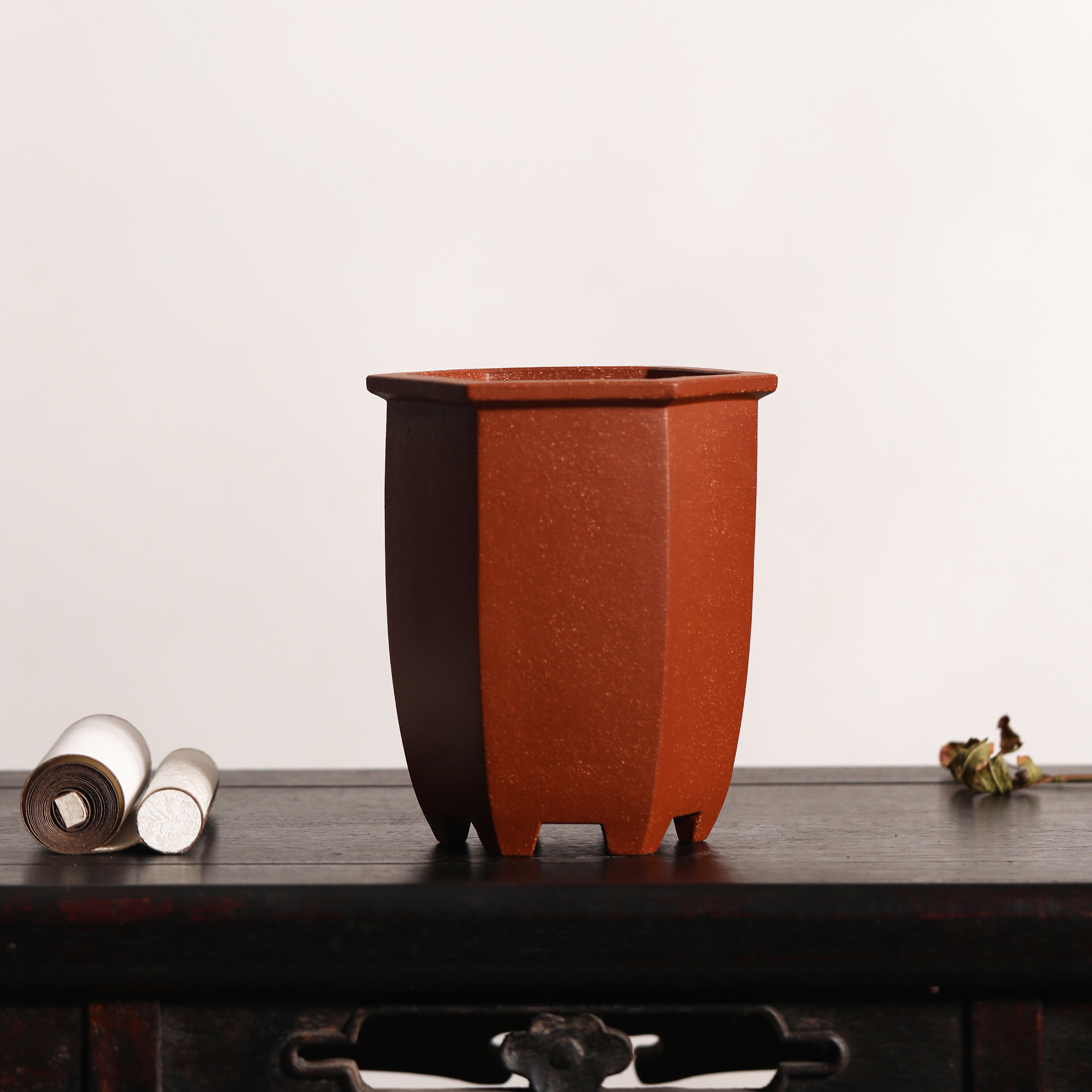 紫砂花盆小号兰花盆手工盆降坡泥孙伟名家盆觅陶乡六方盆觅陶乡,鲜花速递/花卉仿真/绿植园艺,花盆,淘宝优惠券,粉丝福利购,淘宝优惠卷